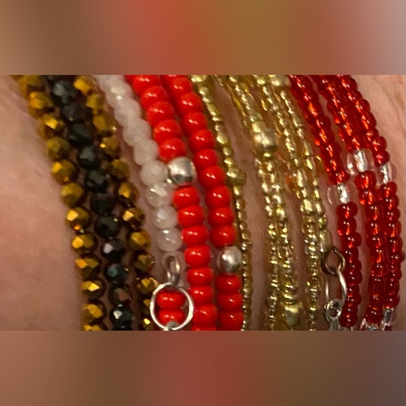 NEW 4 Memory Wire bracelets - Picture 7 of 7